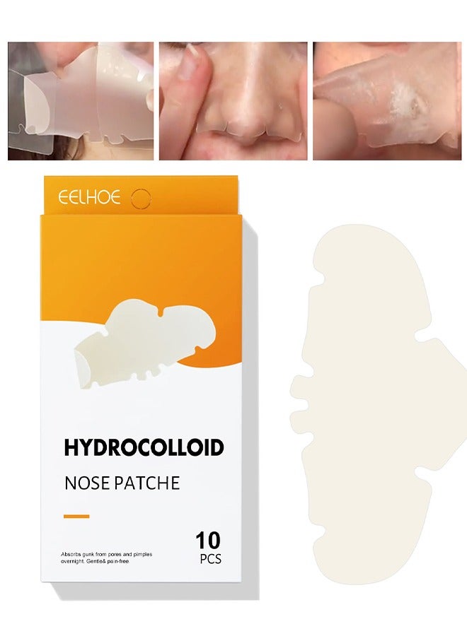 إيلهو رقعة الأنف الغروانية المائية ، تنظيف وتقليص المسام ، إزالة الرؤوس السوداء وحب الشباب الأنف التصحيح 10 قطع ، إزالة الرؤوس السوداء الأنف التصحيح العناية بالبشرة المشتقة البثرة حب الشباب الأنف التصحيح قناع الأنف المسيل للدموع تنظيف عميق لطيف - Image 1